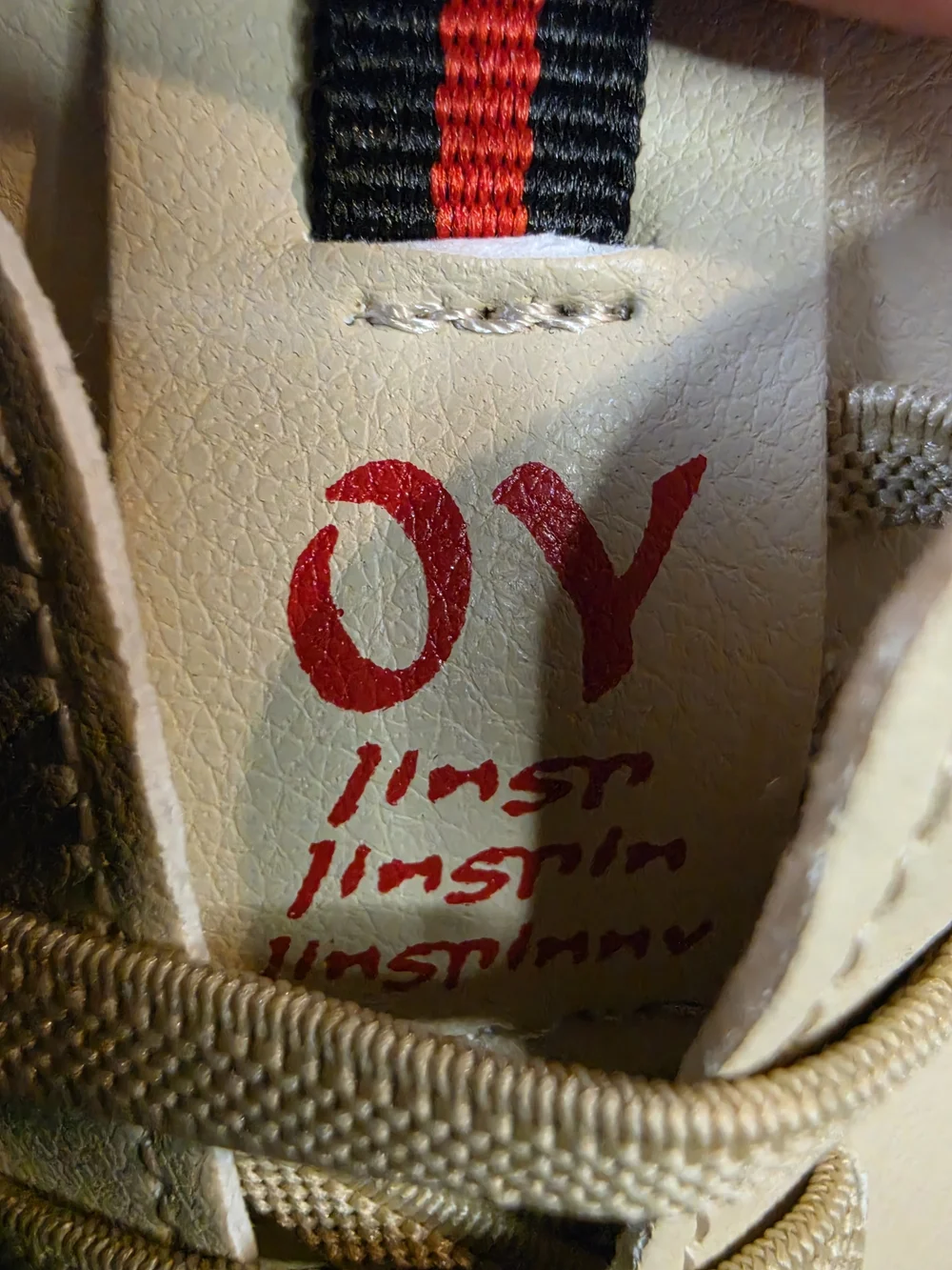OY First Women's Comfort Walking Shoes Beige Lace Up Sneakers US 10 EU 41